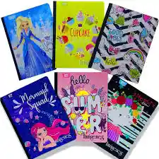 Cuaderno Cosido 100h Rayado Mujer