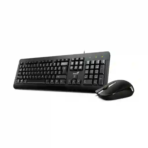 Combo Teclado Y Mouse Genius Km-160 Español Latam | Negro