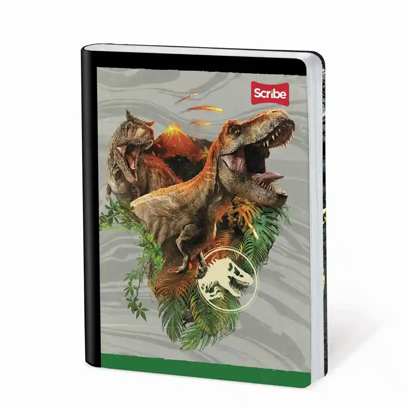 Cuaderno Cosido Con Sticker Hombre Scribe