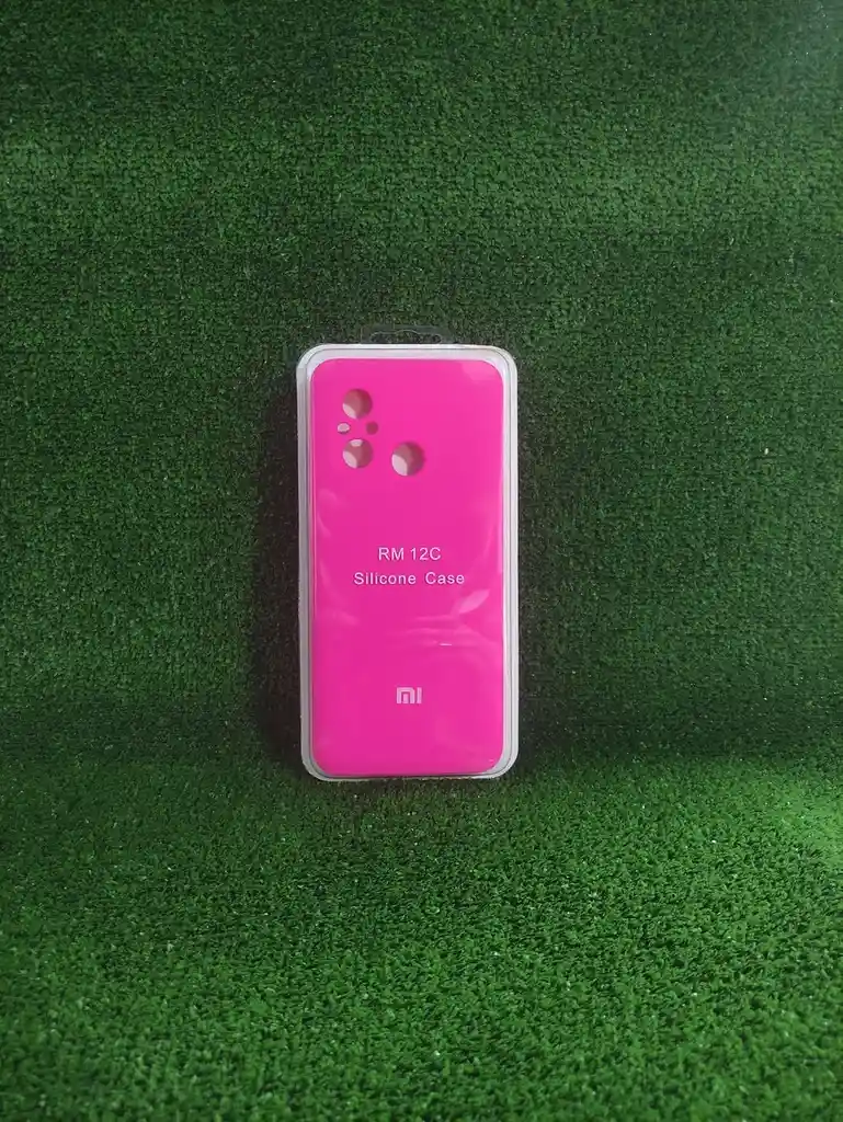 Xiaomi Redmi 12c| Forro Protector| Silicone Case |fucsia Neon | Xiaomi | Carcasa | Funda | Anti Humedad