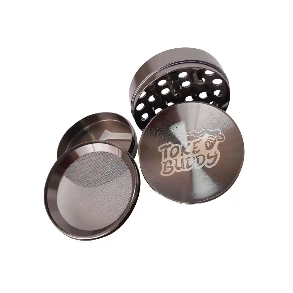 63mm Concave Toke Buddy Grinders Gunmetal