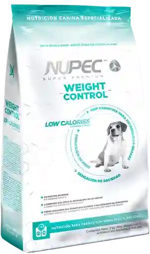 Nupec Adulto Control De Peso Raza Grande 15 Kg