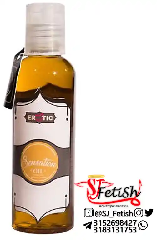 Aceite Comestible Sensation Oil Maracuya 80 Ml