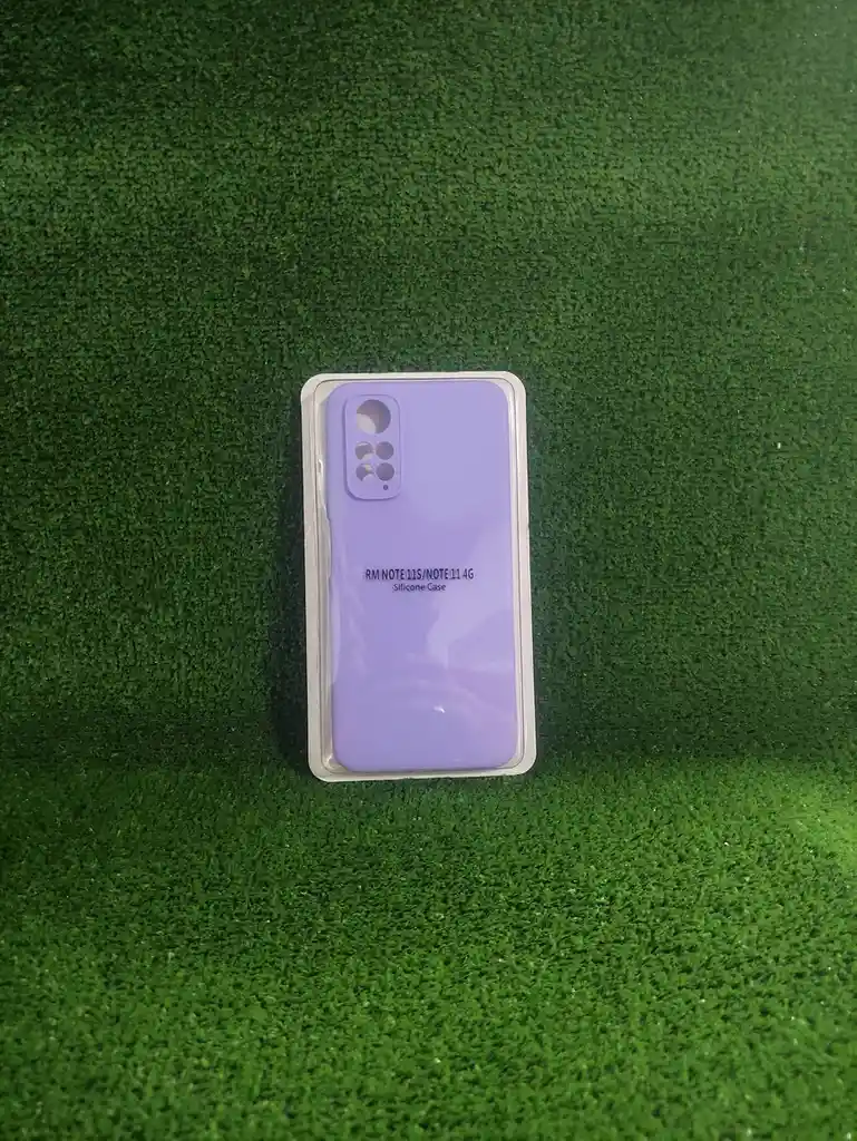 Xiaomi Redmi Note 11 4g| Forro Protector| Silicone Case |lila | Xiaomi | Carcasa | Funda | Anti Humedad