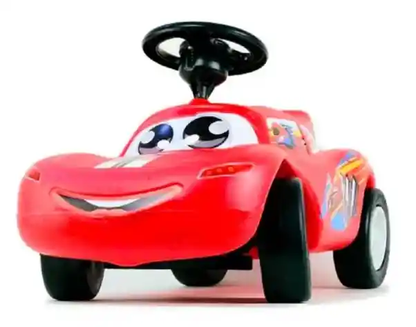 Carro Montable Andadera Cars Rayo Mcqueen Niños Y Niñas