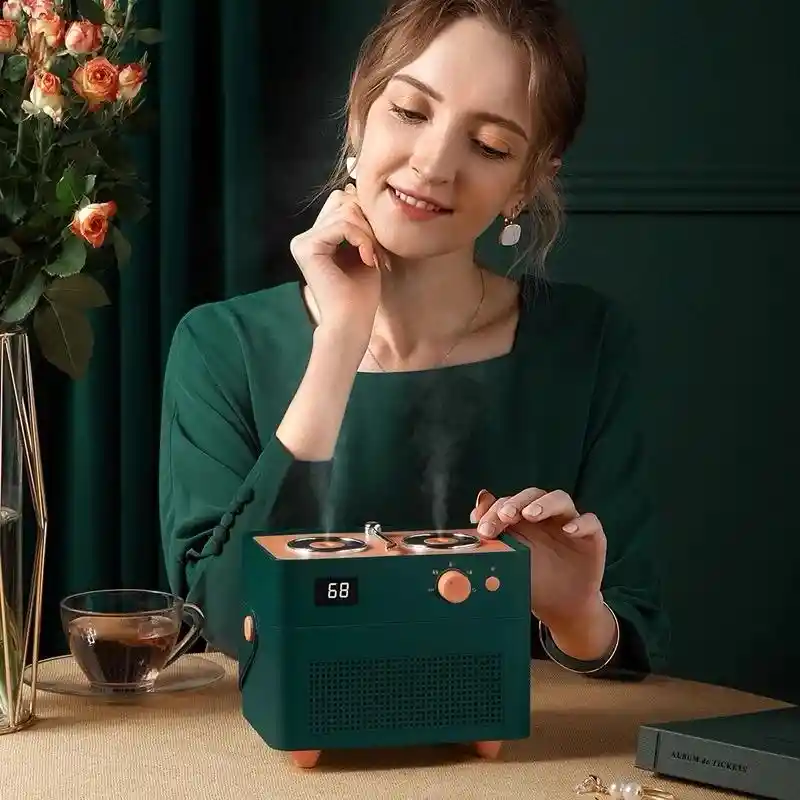 Humidificador Y Difusor De Aromas Tocadiscos