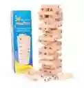 Jenga Juego En Madera Bloques Vienen 54 Fichas