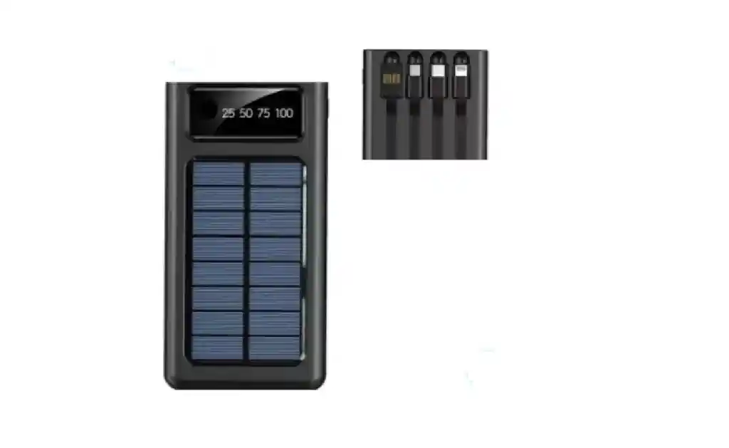 Power Bank Con Carga Solar