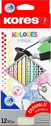 Colores Kores Magico Borrable *12