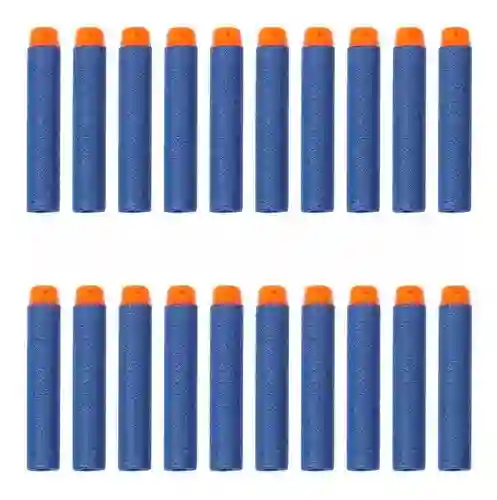 20 Dardos Balas Compatibles Para Nerf N-strike Elite