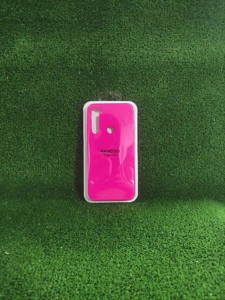 Xiaomi Redmi Note 8 | Forro Protector| Silicone Case |fucsia Neon | Xiaomi | Carcasa | Funda | Anti Humedad