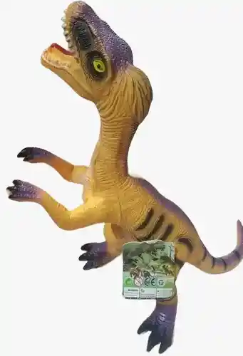 Dinosaurio De Goma Con Sonido 45 Cm