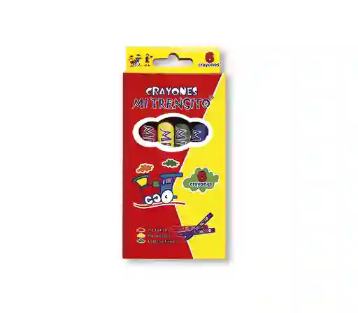 Crayon Jumbo Mi Trensito *6 Caja
