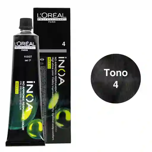 Tinte Inoa Tono 4 Castaño 60ml