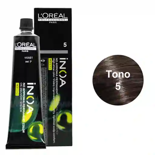 Tinte Inoa Tono 5 Castaño Claro 60ml