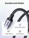 Cable Usb C Tipo C 1 Metro Carga Rapida Samsung Huawei Iphone 60w