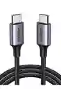 Cable Usb C Tipo C 1 Metro Carga Rapida Samsung Huawei Iphone 60w