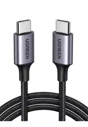 Cable Usb C Tipo C 1 Metro Carga Rapida Samsung Huawei Iphone 60w