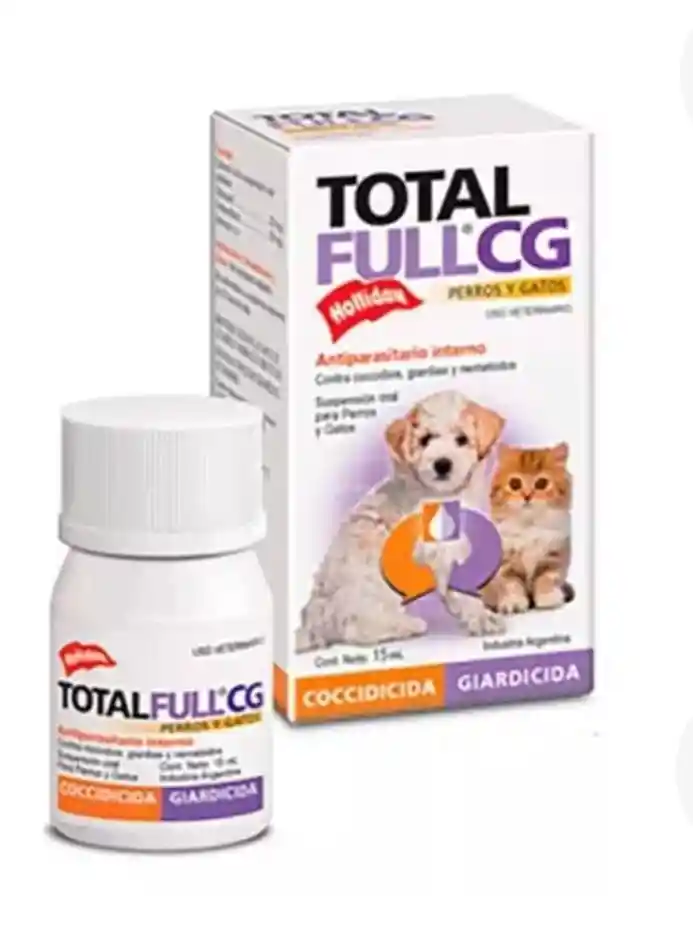 Total Fcg Antiparasitario Interno Perros Y Gatos 15ml