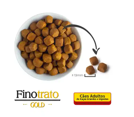 Finotrato Gold Perros Adultos De Razas Grandes Y Gigantes X 15 Kg