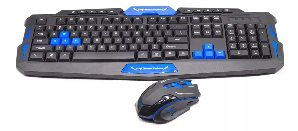 Combo Teclado Mouse Gamer Inalámbrico Hk8100