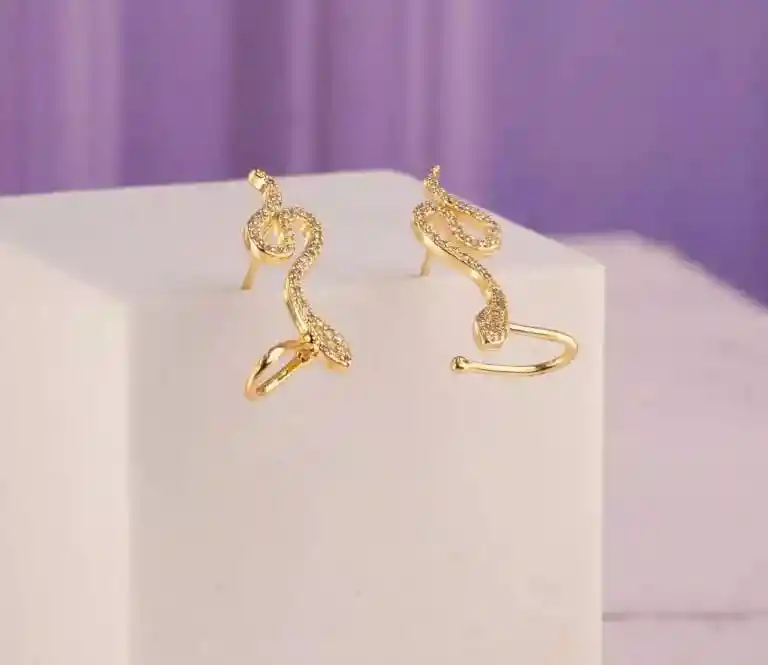 Aretes Serpiente
