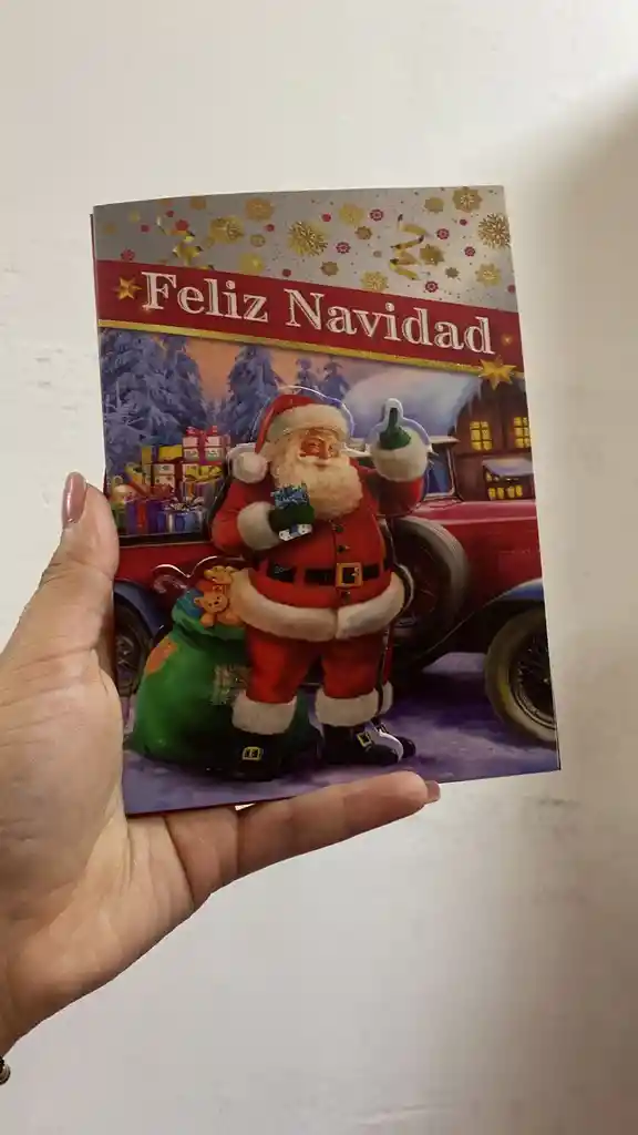 Tarjeta Navideña Grande