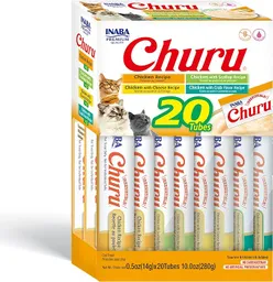 Churu Gatos Caja X 20 Uds Variedad De Pollo Churu Para Gatos