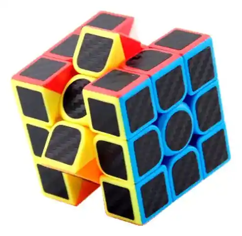 Cubo Rubik Profesional Carbono Para Niños Mei Long 3x3x