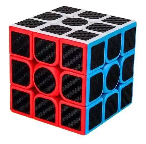 Cubo Rubik Profesional Carbono Para Niños Mei Long 3x3x