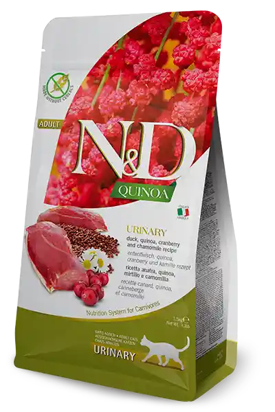 Nd Quinoa Urinary Pato Adulto X 1.5 Kg