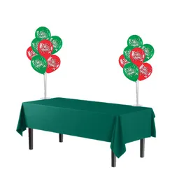 Kit Globos Merry Christmas Con Base Eco + Mante