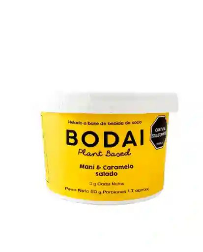 Helado De Mani Caramelo Bodai 80 Gr