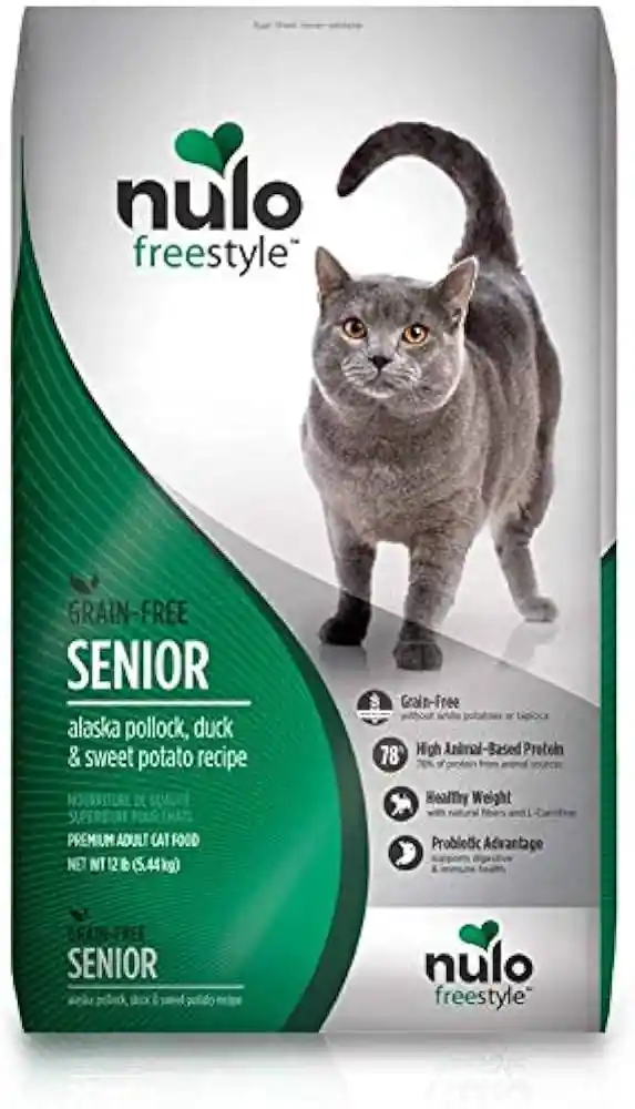 Nulo Cat Grain Free Senior (trucha) 12 Lb - 5.44 Kg