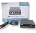 Switch D-link Gigabit 5 Puertos Dgs 105-p