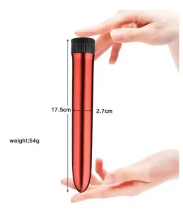 Vibrador Bala Gigante Consolador Anal Vaginal Estimulador