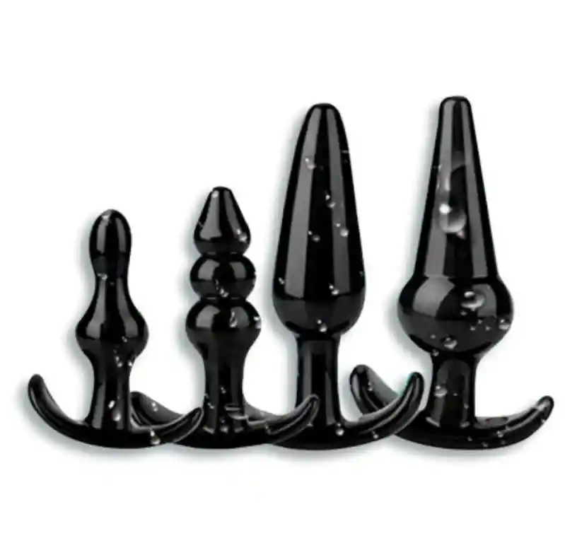 Kit Acostumbrador Anal Juego Plug Silicona