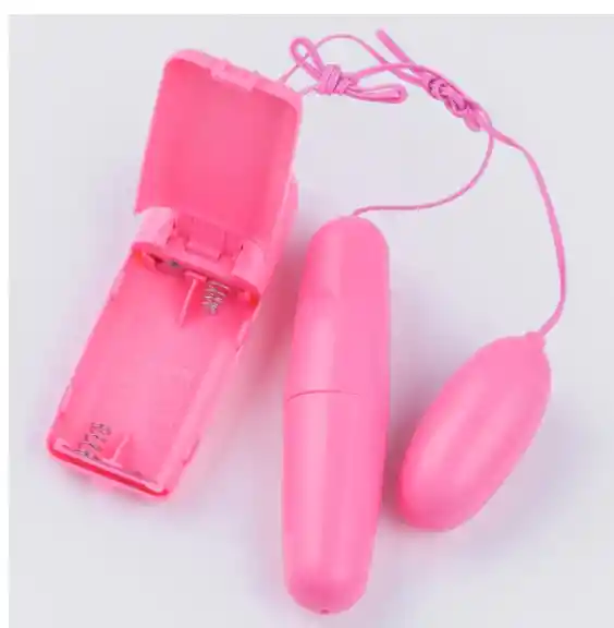 Huevo Vibrador Doble Bala Estimulacion Sexual Y Corporal