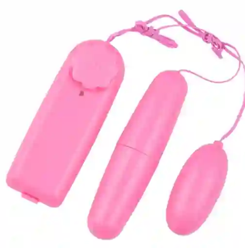 Huevo Vibrador Doble Bala Estimulacion Sexual Y Corporal