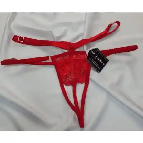 Tanga Doble Tira Con Abertura
