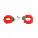 Esposas Lois Metálicas De Peluche Rojo