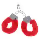 Esposas Lois Metálicas De Peluche Rojo