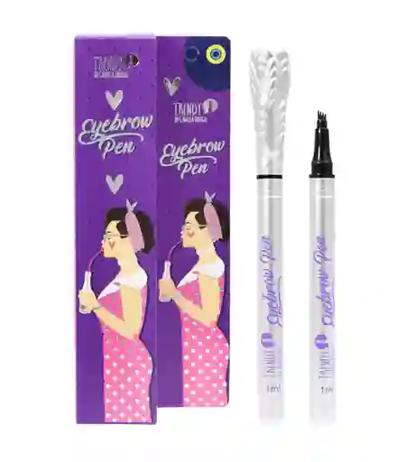 Lápiz Para Cejas Trendy Tipo Microblading Ref Ept1376 Trendy