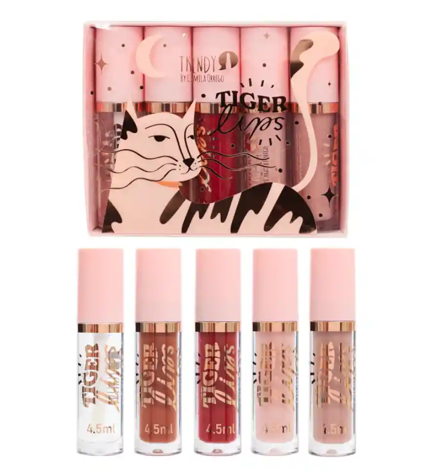 Kit De Labios Tiger Lips Ref Kbt1484 Trendy