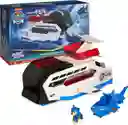 Paw Patrol Vehiculo Barco Con Lanzador Figura Chase Patrulla