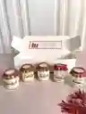 Regalo Pequeño Y Especial De Navidad; X 5 Velas Navideñas