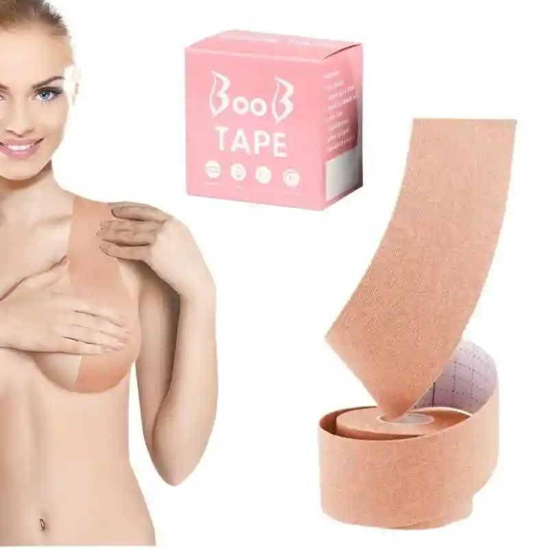 1 Cinta Elastica Para Busto Boob Tape Fiesta Traje Lujo Cubre Pezon