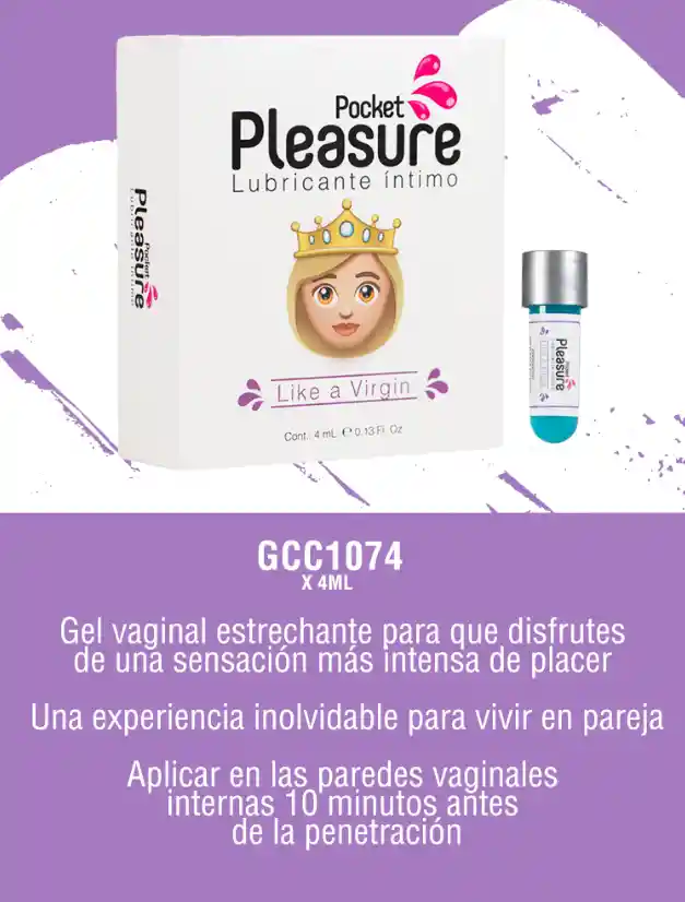 Lubricante Estrechante Vaginal Virgin