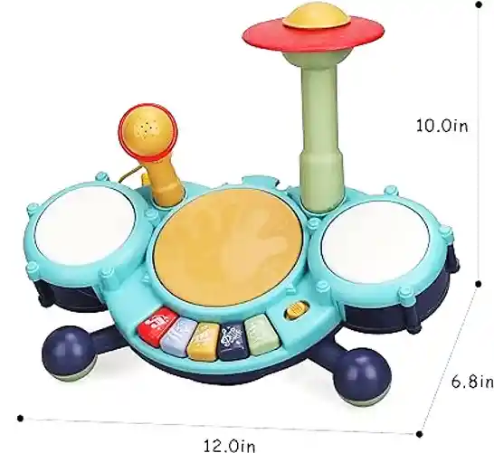 Juguete Batería Infantil Rj2827b