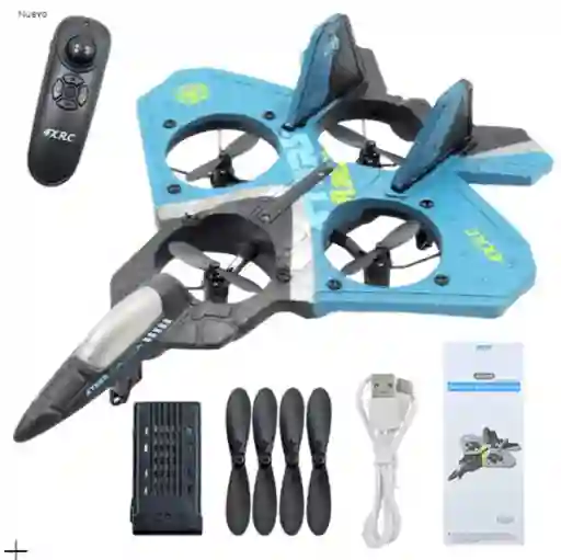 Avion Steer Falcon 4xrc Con Control Remoto Regalo Juguete
